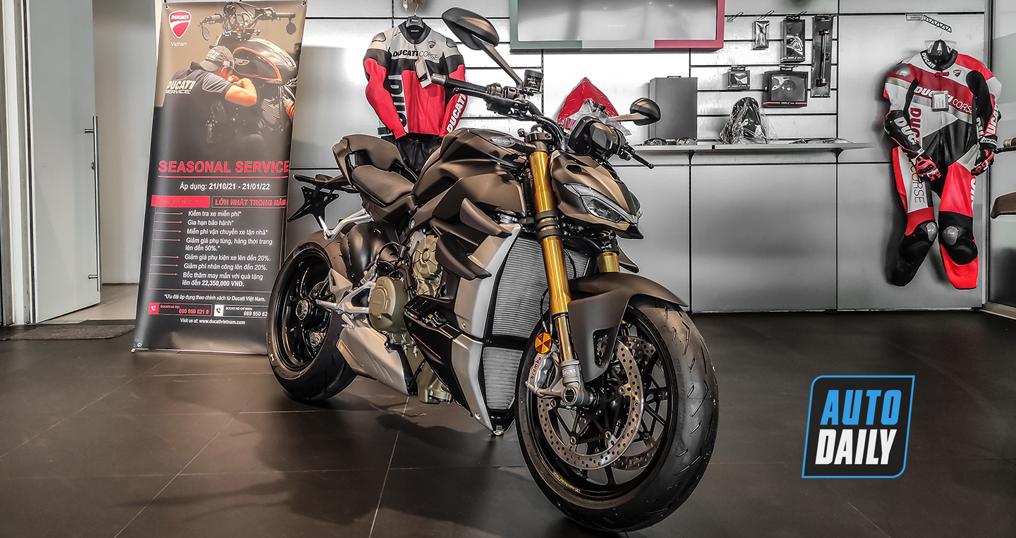 Cận cảnh phiên bản Dark Stealth của Ducati Streetfighter V4 S 2020